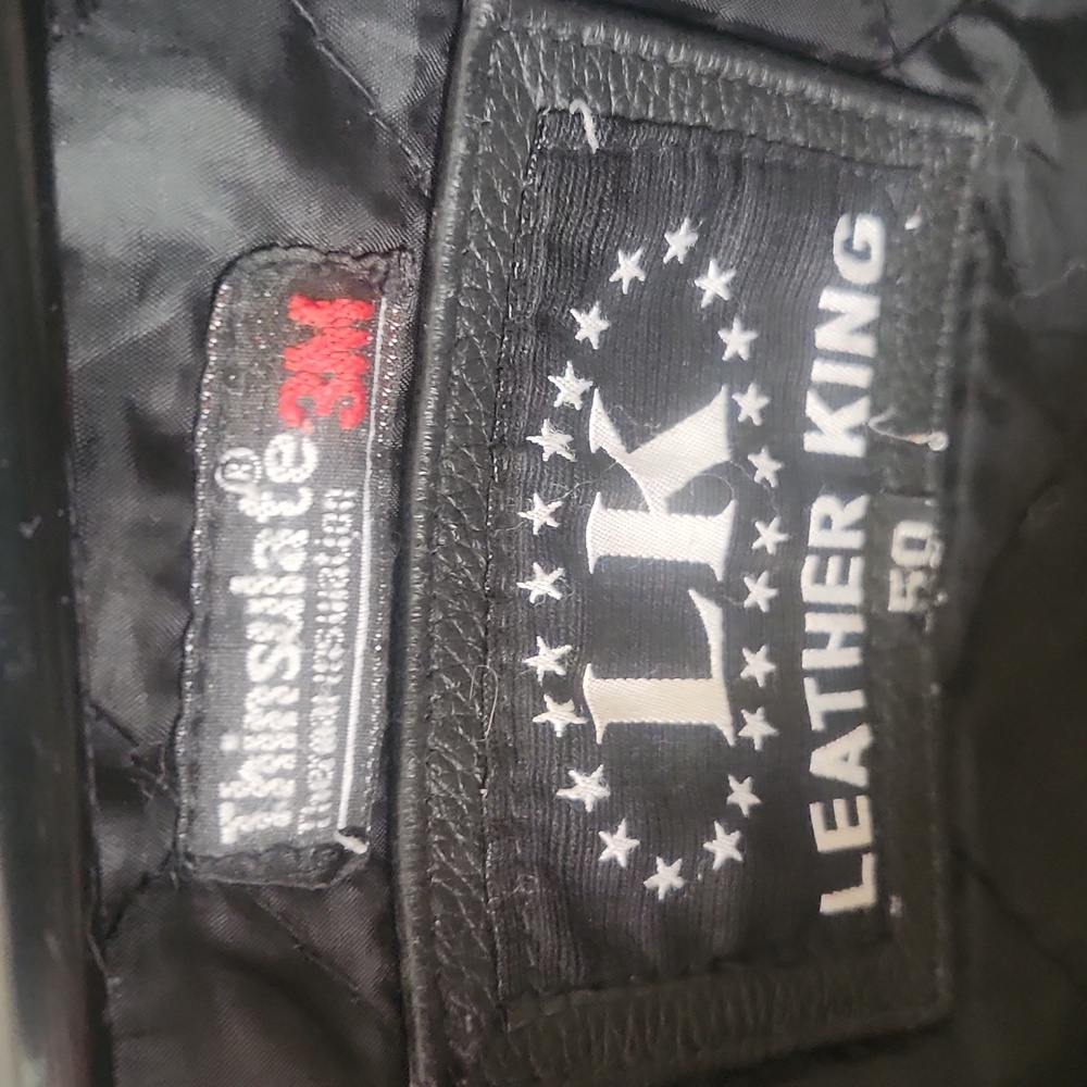 Men's Leather Jacket - Picture 2 of 5